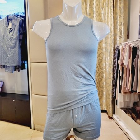 모달 폴리 스판 남성 런닝 팬티세트