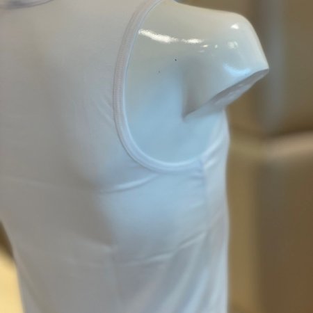 면100 남성 흰색 민소매 런닝