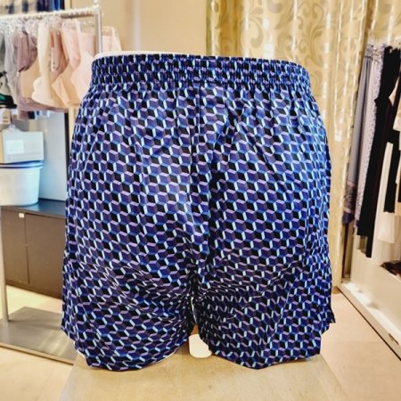 면100 사선나염 남자 트렁크팬티