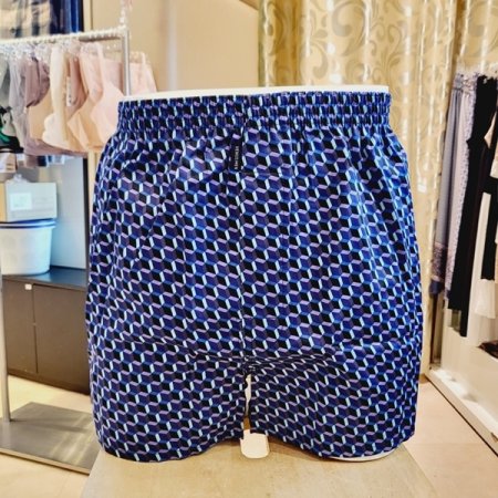 남성 사선나염 면트렁크 2종세트