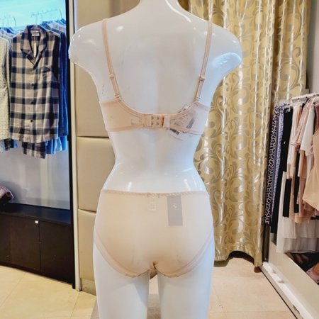 E컵 메모리즈몰드브라 힙레이스팬티세트