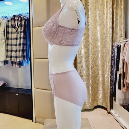 레이스몰드 보정브라 팬티세트