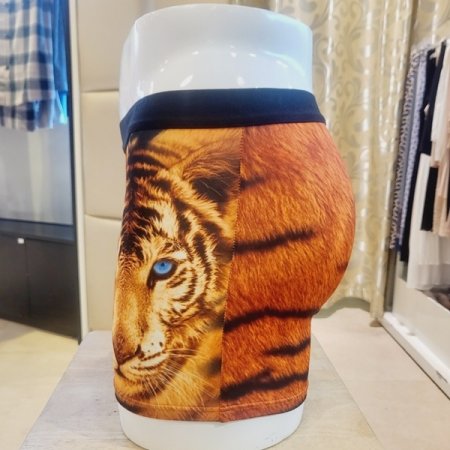 호피 호랑이나염 남자 드로즈