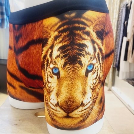 호피 호랑이나염 남자 드로즈