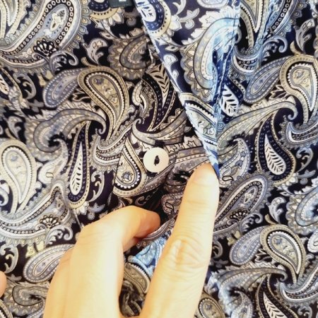 남성 페이즐리나염 면60수 트렁크팬티