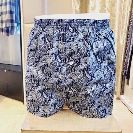 페이즐리나염 남성 면 망트렁크