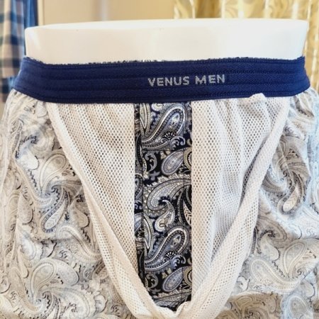 페이즐리나염 남성 면 망트렁크