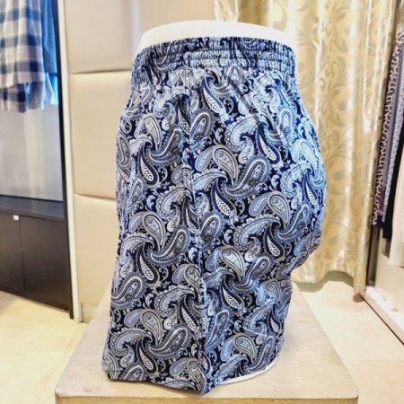 페이즐리나염 남성 면 망트렁크