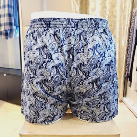 페이즐리나염 남성 면 망트렁크