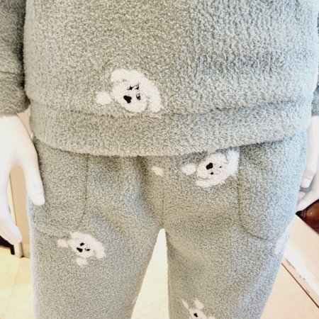 도톰한 겨울 남성 홈웨어세트
