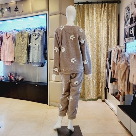 겨울 커플 도톰한 홈웨어세트