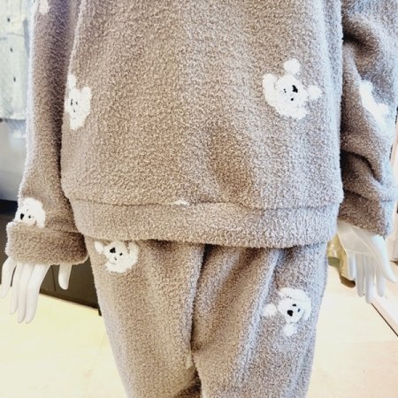 겨울 커플 도톰한 홈웨어세트