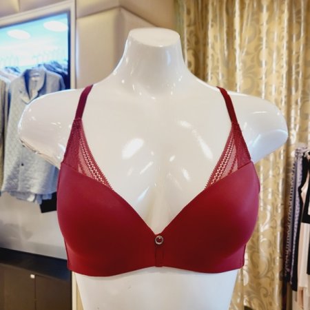 E컵 심플 레이스포인트 몰드브라