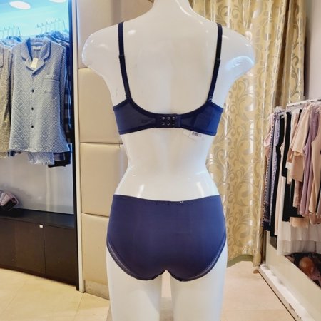 컴포트 몰드브라 힙레이스팬티 세트
