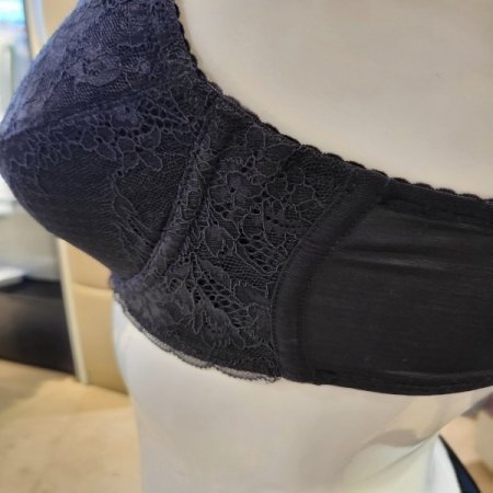 E컵 F컵 얇은 직조패드브라 팬티세트