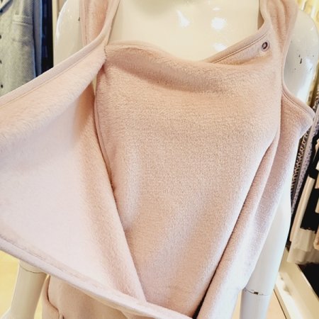 극세사 똑딱 담요겸용 골프가운