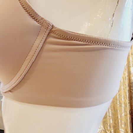 C컵 패널 노와이어브라 헴팬티세트