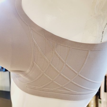 퓨징 플로킹 노와이어 무봉제 브라