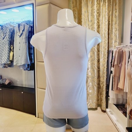 남성 면 모달 폴리 민소매런닝