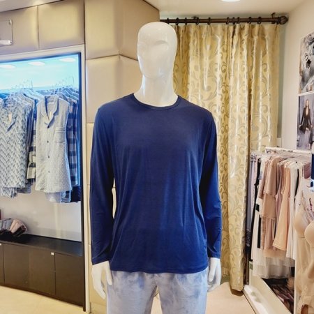 촉감좋은 스판 남성 홈웨어상의