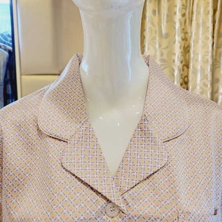 커플 부드러운 실크필 파자마세트