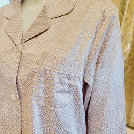 커플 부드러운 실크필 파자마세트