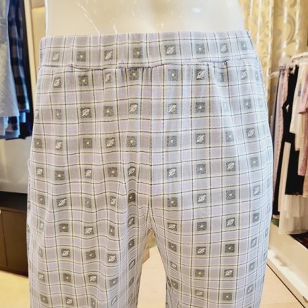 파스텔 체크 간절기 남성 홈웨어세트