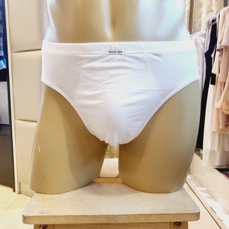 순면 화이트 남성 삼각팬티