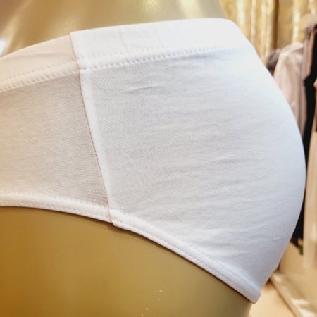 순면 화이트 남성 삼각팬티