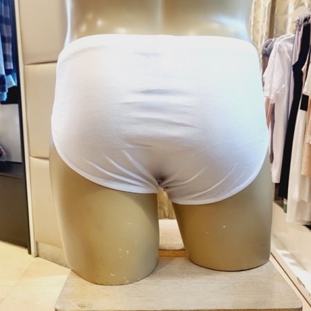 남성 화이트 순면 런닝 삼각팬티세트