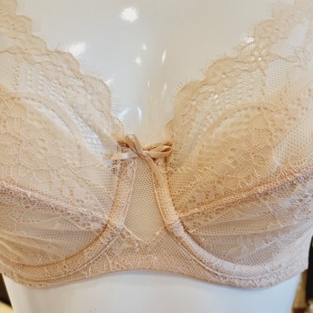 스킨 풀컵 레이스 홑겹브라