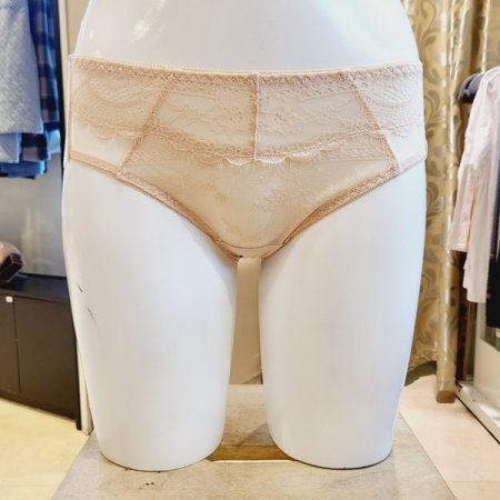 스킨 레이스 풀컵 홑겹브라 속옷세트