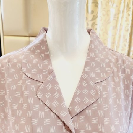 여성 카라넥 초경량 파자마세트