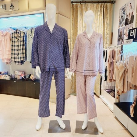 커플 초경량 VN나염 파자마세트