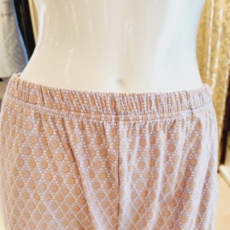 보더꽃나염 스판 여성 홈웨어바지