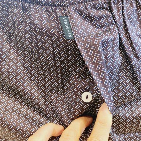 면60수 잔무늬 남성 트렁크