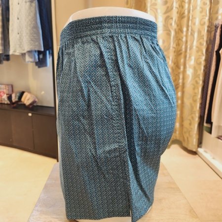 남성 잔무늬나염 면트렁크