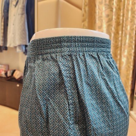 남성 잔무늬나염 면트렁크