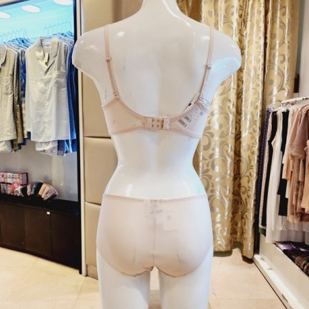 레이스커버 패드브라 헴팬티세트