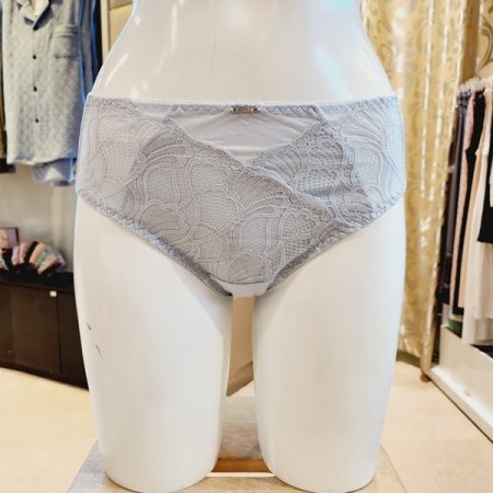 여성 레이스 헴라인팬티 2색택1