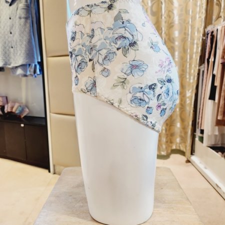 부드러운 모달 플라워 여성팬티 크림