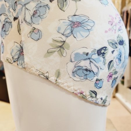 부드러운 모달 플라워 여성팬티 크림