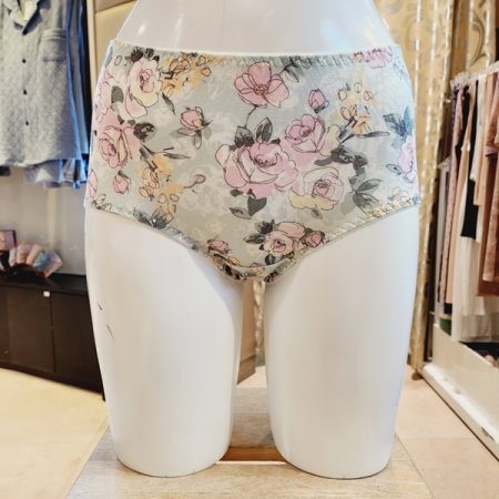 플라워나염 모달 부인군팬티 민트