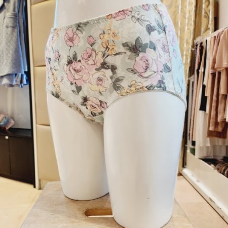 플라워나염 모달 부인군팬티 민트