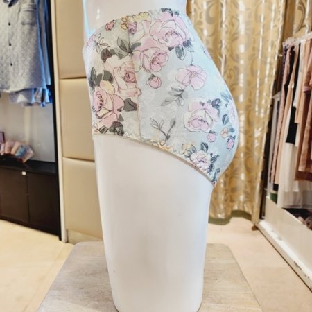 플라워나염 모달 부인군팬티 민트