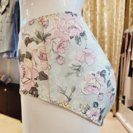 플라워나염 모달 부인군팬티 민트