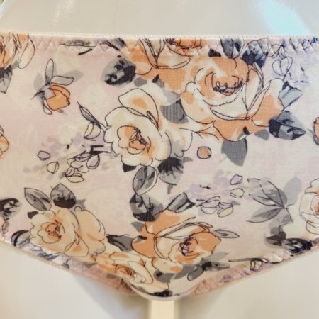 밑위높은 플라워 모달 여성팬티 핑크