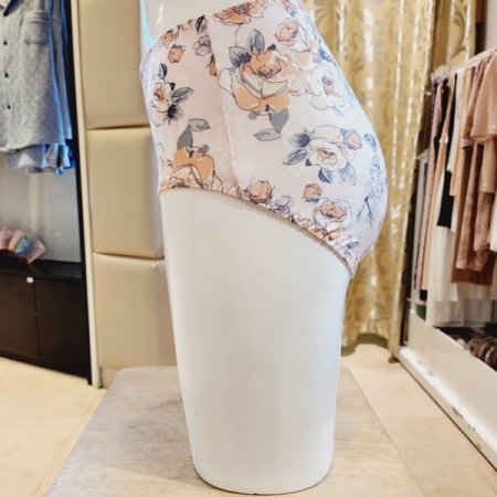 밑위높은 플라워 모달 여성팬티 핑크