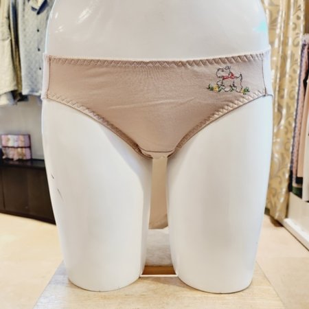 순면 강아지자수 여자면팬티 7종세트