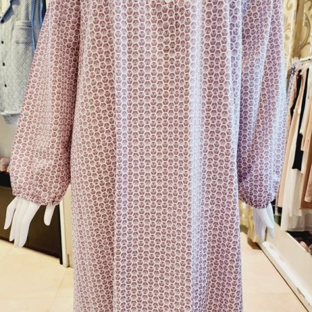 귀여운 부엉이나염 여성 면원피스 잠옷